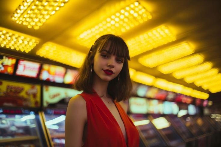 Slots Payline နှင့် Bonus Feature ကစားနေသော မြင်ကွင်း
